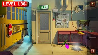 100 Doors Games Escape From School LEVEL 138  Gameplay Walkthrough Android IOS [upl. by Ellehcar801]