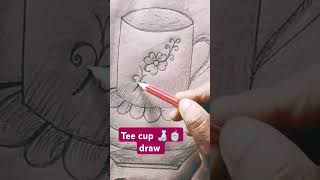 Tee cup drawshortvideo love ytshorts anita my art [upl. by Avis]