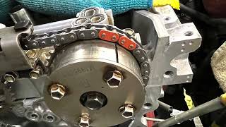 Toyota Prius timing chain alignment Camshaft and Crankshaft [upl. by Burny8]