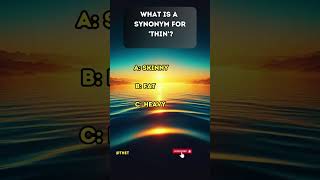 Synonym Trivia Quiz  How well can you do synonyms quiz trivia shortsfeeed quiztime gk fyp [upl. by Muhcan608]