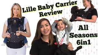 LiLLE Baby Carrier REVIEW  All Seasons 6in1 Baby carrier [upl. by Deanna]