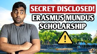 SECRET to win Erasmus Mundus Scholarship [upl. by William]