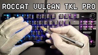 Roccat Vulcan TKL PRO Sound Test  Titan Optical Switch  ASMR [upl. by Sseb696]