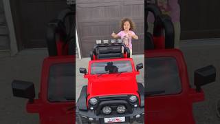 Power wheels car surprise shorts [upl. by Past]