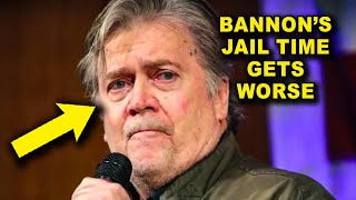 Steve Bannon Outraged Over News About His Prison Sentence [upl. by Gerrie24]