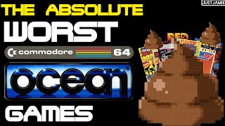 The Worst C64 Ocean Games You Should Avoid commodore64 c64 oceansoftware [upl. by Issac]