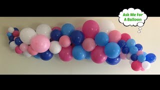 Organic Balloon Garland For Wall [upl. by Endora]