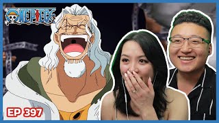 THE LEGEND RAYLEIGH MEETS THE STRAWHATS 🔥  One Piece Episode 397 Couples Reaction amp Discussion [upl. by Eugnimod363]