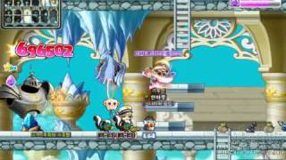 KMS 12133  Level 200 Marksman hunting at Temple of Time MapleStory Jump HD [upl. by Ayaj404]