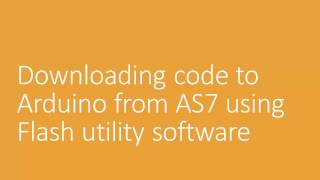 RTOS porting and Programming Lecture3  Flashing code to Arduino using Atmel Studio 7 [upl. by Sokim251]