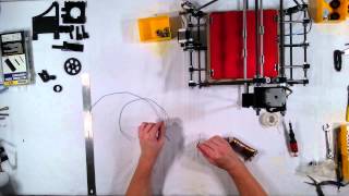 RepRap Prusa Mendel Iteration 2 Assembly 13  jhead hotend [upl. by Rayna593]