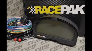 Racepak IQ3 logger wiring  How to wire upDepin installation of page buttons [upl. by Petigny]