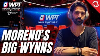 Andrew Morenos Big Wynns  15MIL Main Event  WPT World Championship 2022 [upl. by Quenby]