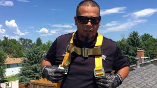 How to Use a Roof Safety Harness  Fall Protection [upl. by Calvinna]