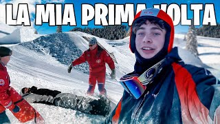 LA mia PRIMA VOLTA sulla neve [upl. by Anih]