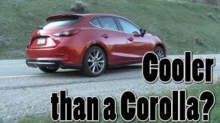 Toyota Corolla vs Mazda3 in 2Minute Cool Contest [upl. by Franci712]