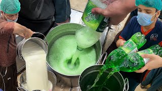 PAKOLA JUICE MAKING  Refreshing Summer Street Drink Ice Pakola Milk Shake  Pakola Doodh Soda [upl. by Halivah]