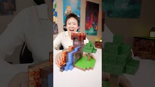 5 or 500 build 🤯👉choose your fav minecraft papercraft shorts [upl. by Mathilda849]