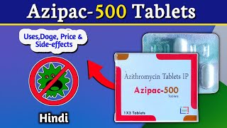 Azipac 500 Tablet  Azithromycin 500mg Tablets Review in Hindi  by Mt discuss [upl. by Fawn]