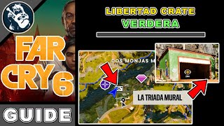 Libertad Crate in La Traida Mural  Far Cry 6 Guide [upl. by Ynohtnaluap]