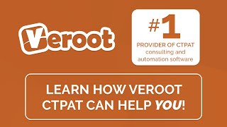 Veroot CTPAT Certification Consulting amp Software [upl. by Namreh214]