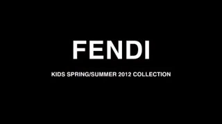 Backstage at the Fendi Kids SpringSummer 2012 Fashion Show  Childrensalon [upl. by Namhcan]