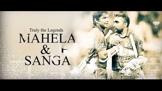 Legends of CricketMahela Jayawardana amp Kumar Sangakkara [upl. by Lenes]