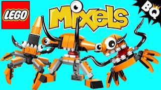 LEGO Mixels Orange Flexers Series 2 Collection Review  BrickQueen [upl. by Amii]