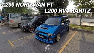 Kancil turbodaihatsu ceriamira มิร่า turbo L200s kensmode norizwan ft kancil l200rs rv4 haritz [upl. by Alecia]