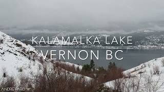 Kalamalka Lake  Vernon BC  DJI Drone Footage [upl. by Aliber54]