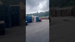 Forklift training forkliftoperator loadingtrucks truckdriver palletprojects toyota [upl. by Alaehs512]