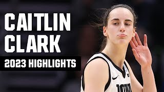 Caitlin Clark 2023 NCAA tournament highlights [upl. by Narual]