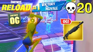 Fortnite Reload  High Kill Solo OG Gameplay Keyboard amp Mouse [upl. by Akimahs]