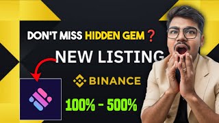 Binance Next Listing Revealed Dont Miss This Altcoin Funded By Binance Labs binancelisting [upl. by Prissie]