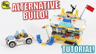 LEGO CREATOR 31079 ALTERNATIVE BUILD BEACH BAR [upl. by Nnylirehs]