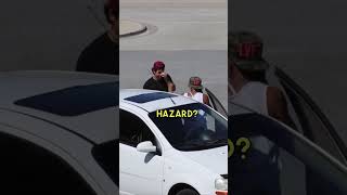 BLIND MAN Driving Prank via JimmyRowe [upl. by Ahcsropal138]