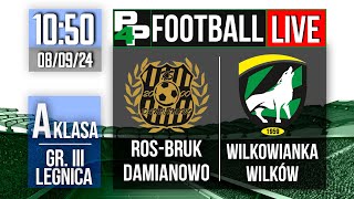 A KLASA LEGNICA III RosBruk Damianowo  Wilkowianka Wilków  4 kolejka [upl. by Elatsyrc]