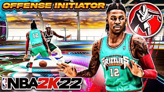 99 JA MORANT quotOFFENSE INITIATORquot BUILD  CURRY SLIDE is OVERPOWERED in NBA 2K22 [upl. by Acinehs]