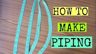 How To Make Piping  Easy DIY [upl. by Tutto]