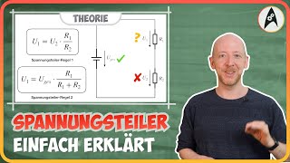 Kurz erklärt SpannungsteilerRegel  Lerne Elektronik [upl. by Arleen]