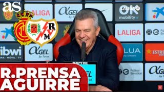 Mallorca 2  Rayo Vallecano 1  Rueda de prensa de AGUIRRE MURIQI la PELEA [upl. by Savage377]