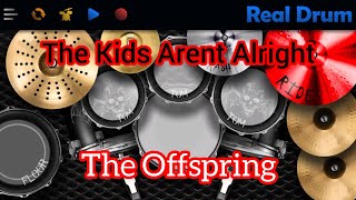 The Offspring  The Kids Arent Alright Real Drum Cover [upl. by Tillfourd440]