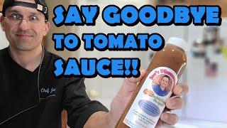 The Best Salad Dressing Ever and Only 15 Calories  Awesome Tomato Vinaigrette [upl. by Rebel]