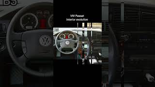 VW Passat Interior Evolution [upl. by Donovan]