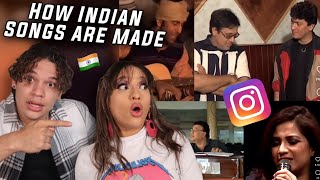 Waleska amp Efra react to How Indian and Pakistani Songs are made [upl. by Mable325]