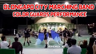 Olongapo City Marching Band Color Guards Performance [upl. by Sarah737]