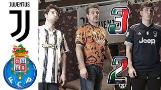 JUVENTUS 32 PORTO  ADDIO ELIMINATI  LIVE REACTION TIFOSI JUVENTINI HD [upl. by Shiau]