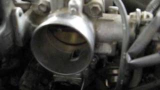 Camry Idle Air Control Valve Cleaning [upl. by Kerwin]