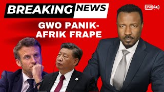 FRANS AK LA CHINE PANIKE  AFRIK VLE PRAN KONTROL SITIYASYON YO  VIN TANDE KOZE  ABNER GELIN [upl. by Dewie656]