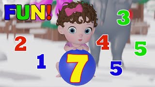 Counting is Fun Song  Counting Song for Kids  Childrens Music for Learning [upl. by Nanni489]